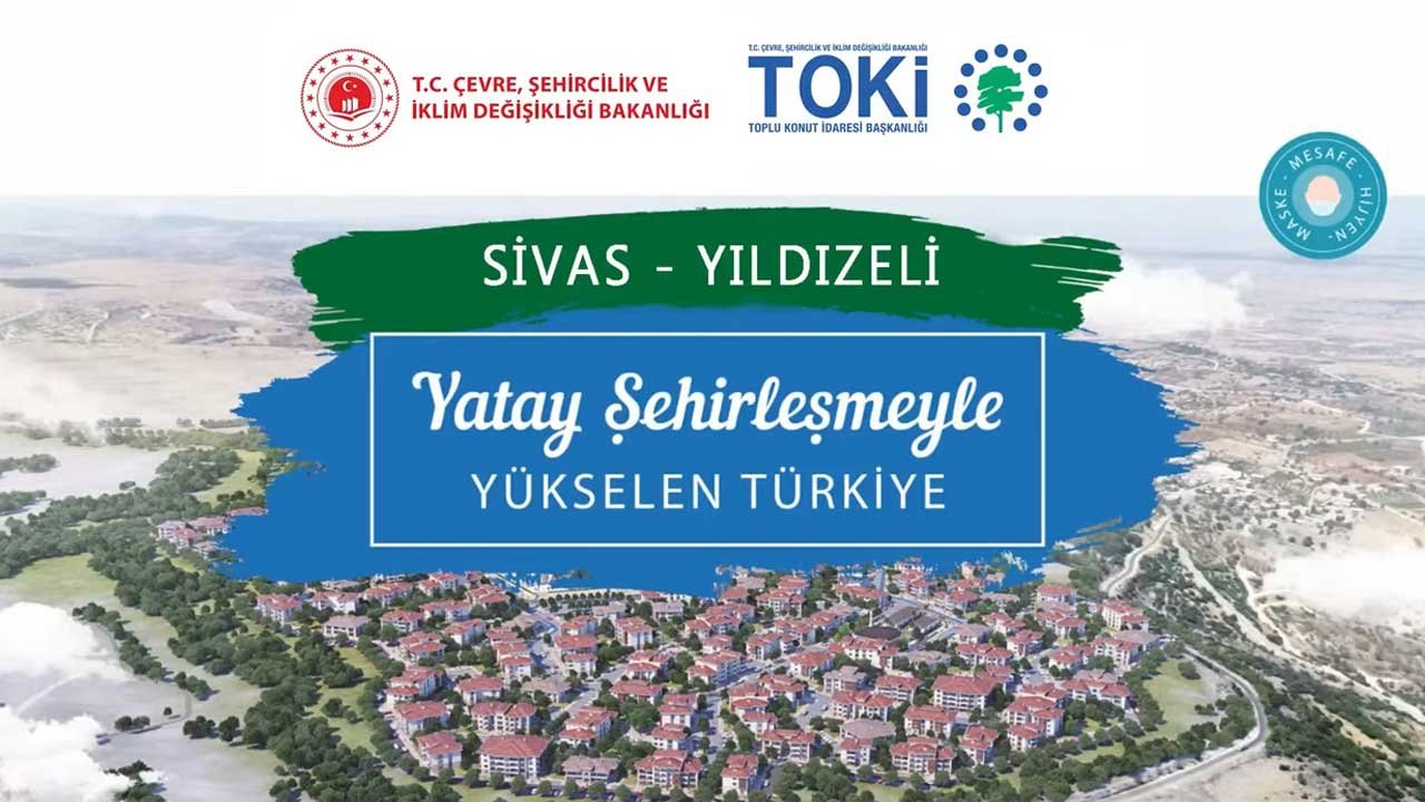 TOKİ Sivas Yıldızeli Kurası Çekildi, Çekiliş Sonuçları İsim Listesi Belirlendi!