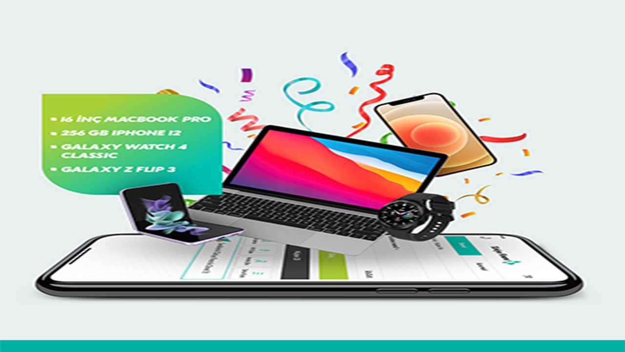 Türkiye Finans 2022 Yılbaşı İçin 22 Adet Muhteşem Hediye Dağıtıyor! MacBook Pro'dan iPhone 12'ye Kadar Eşsiz Hediyeler