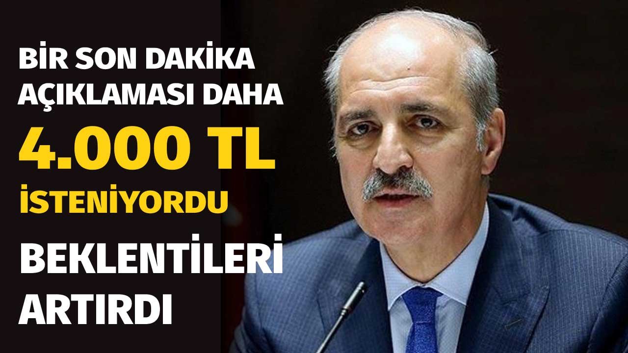AK Parti'den Bir Son Dakika Açıklaması Daha! 4. Toplantı Öncesi Kritik İfadeler