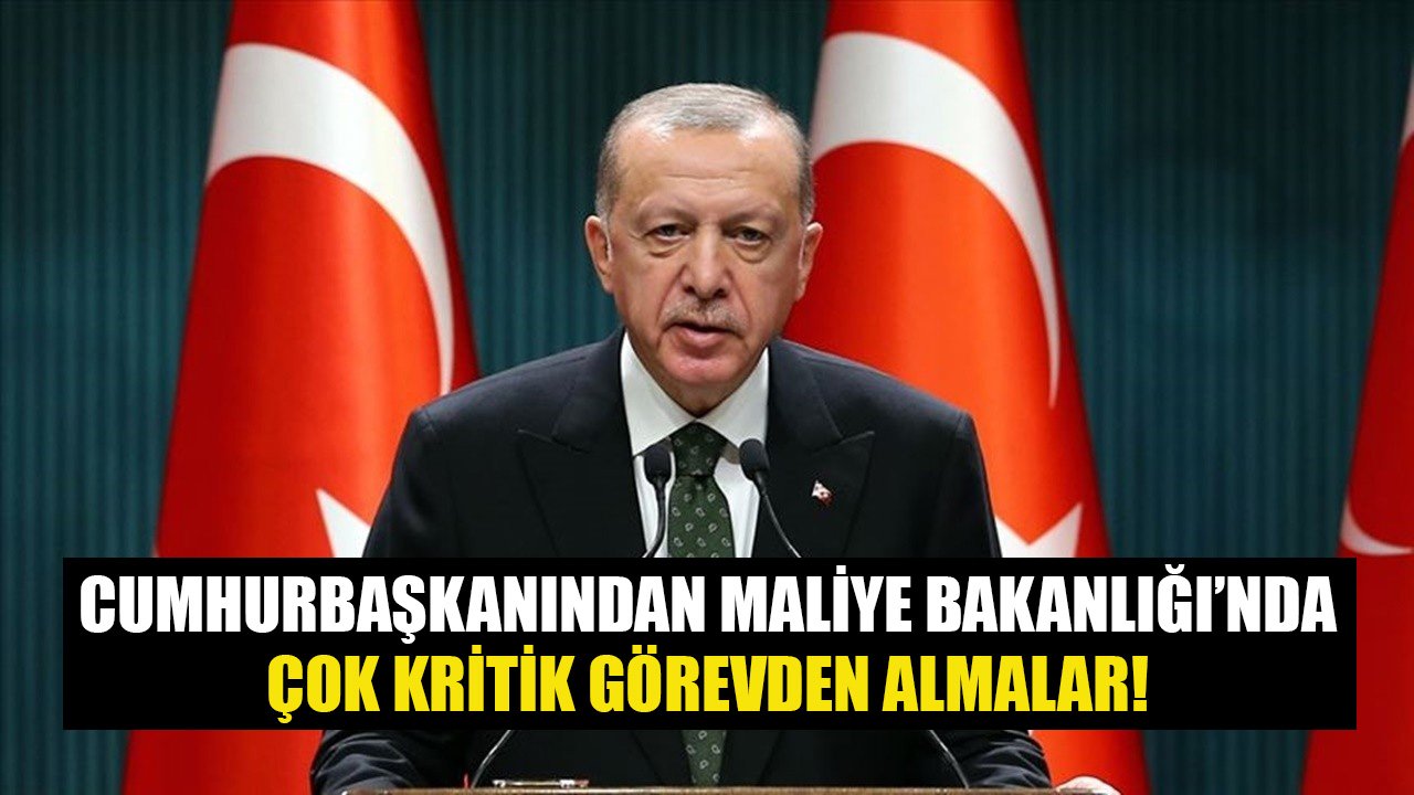 Ekonomi Yönetimine Gece Yarısı Operasyonu! Cumhurbaşkanı Erdoğan İki Bakan Yardımcısı İle İki Genel Müdürü Görevden Aldı