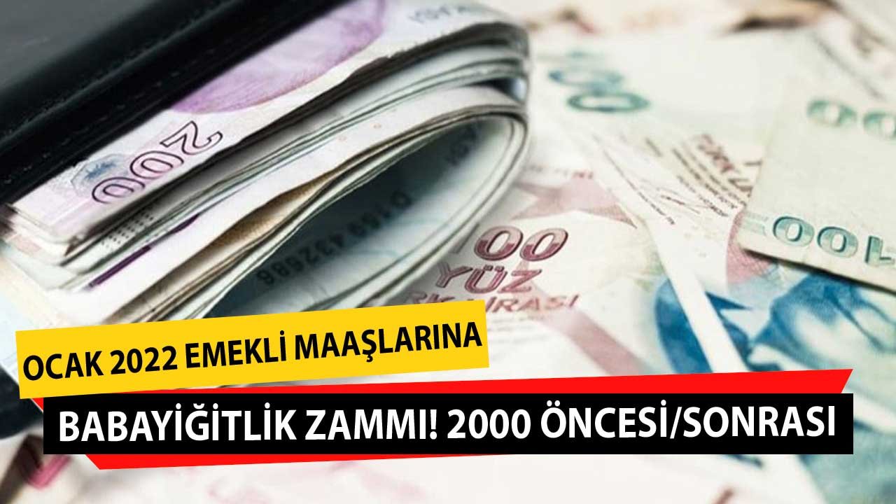 Emekli Maaşlarına Babayiğitlik Zammı! Enflasyonu Unutun Dev Zam Formülü Geliyor 2000 Sonrası Dikkat