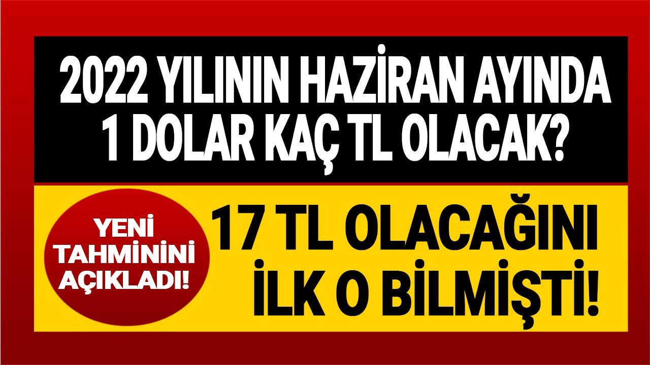 17 TL Olacağını İlk Bilmişti! Piyasanın Profesörü Dolar Uzmanı Selçuk Geçer 6 Ay Sonra 1 Dolar Kaç TL Olacak Açıkladı