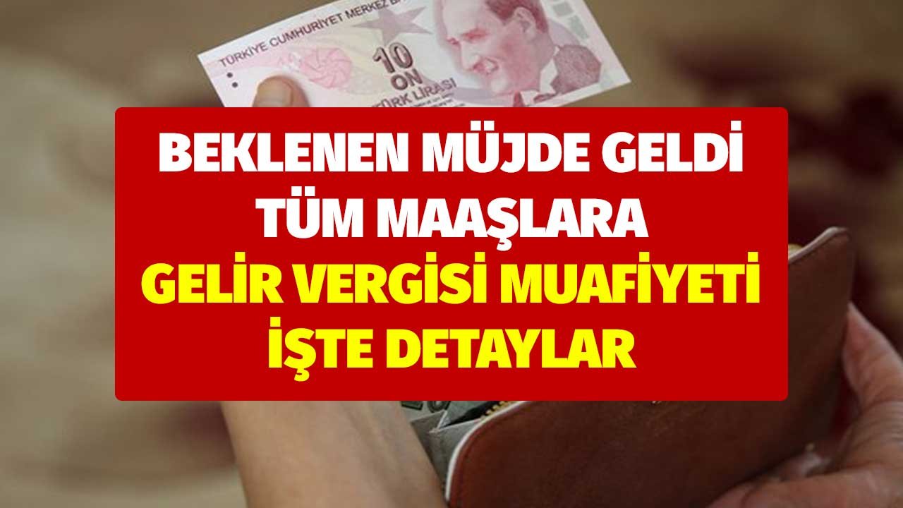 Memurlara Müjdeli Haber AK Parti'den Geldi! Gelir Vergisinden Muafiyet Geldi