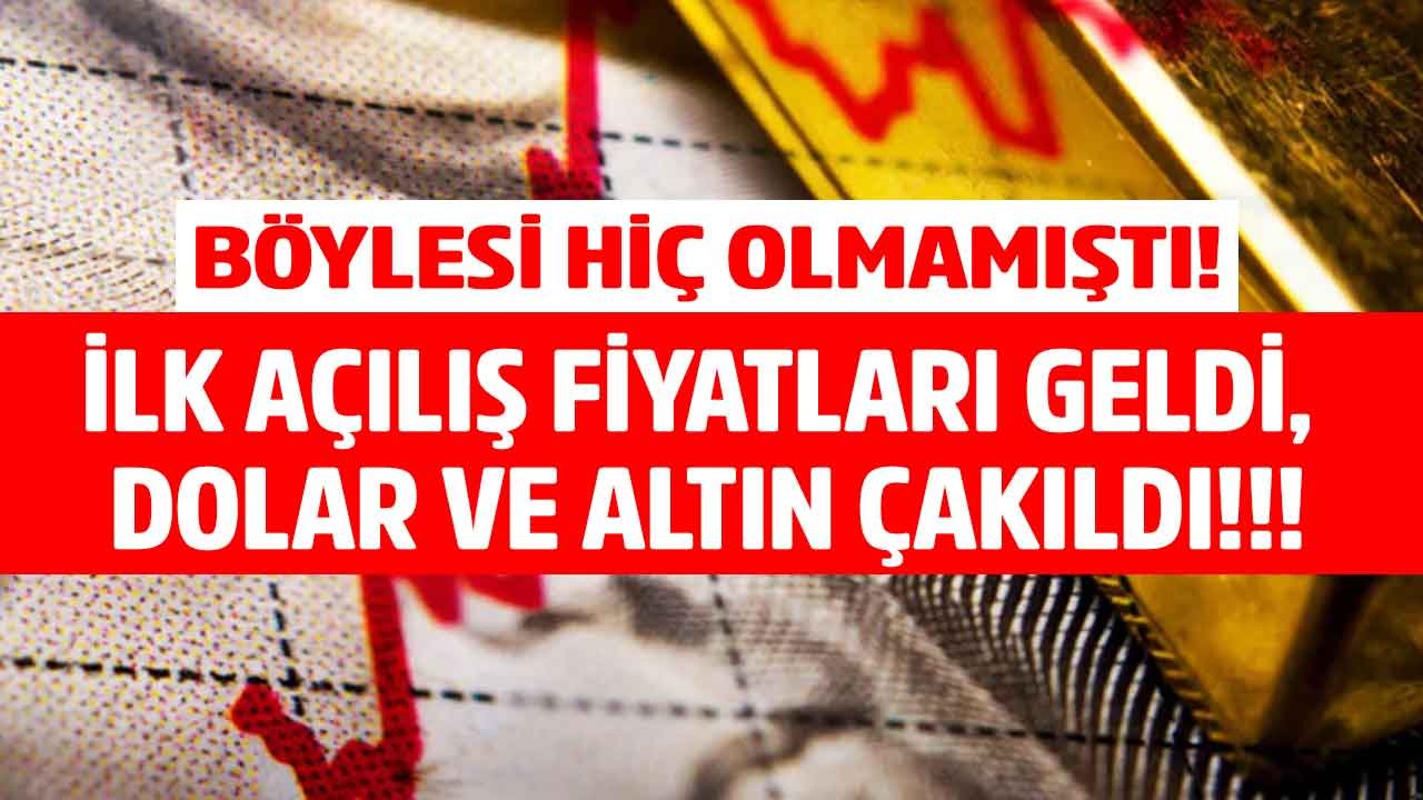 Dünkü Depremin Ardından Beklenen Açılış Fiyatları Geldi! Dolar, Euro, Gram ve Altın Fiyatlarında Son Durum Ne?