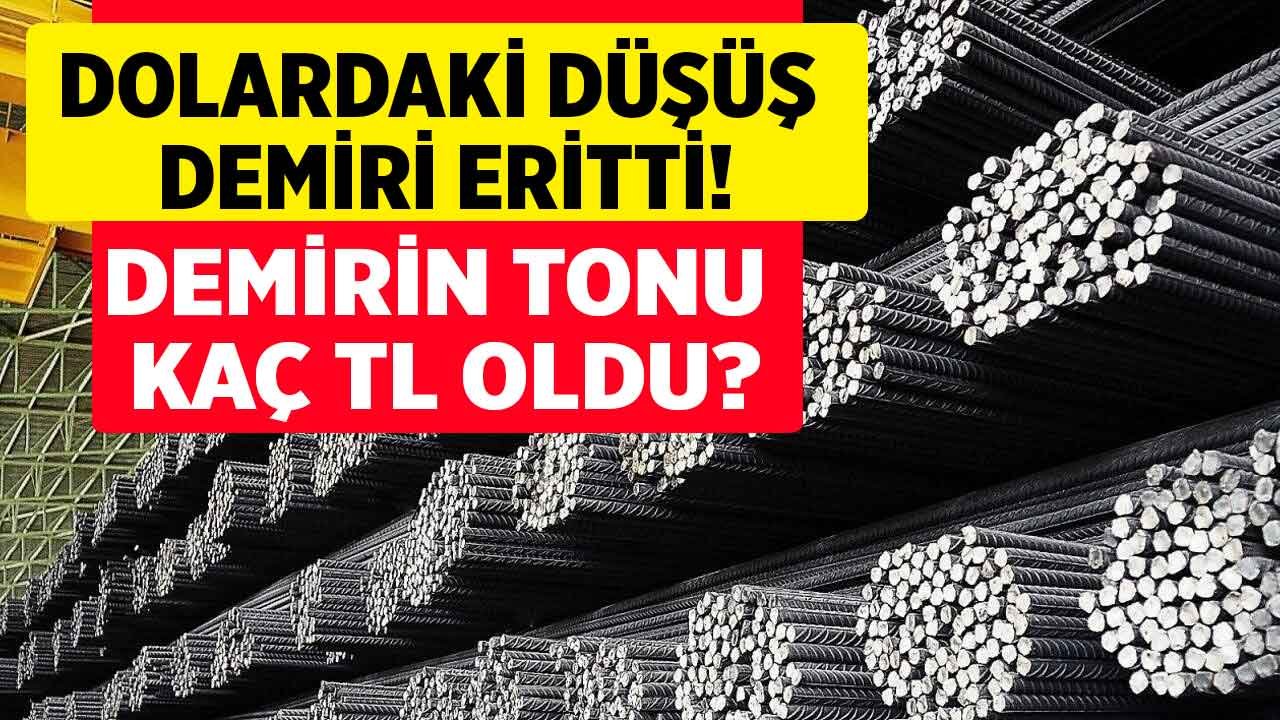 1 Ton Demir Fiyatı Çakıldı! 2022'de Demir Fiyatları Ne Olur, Düşecek Mi, 10 Bin TL Altına İner Mi?