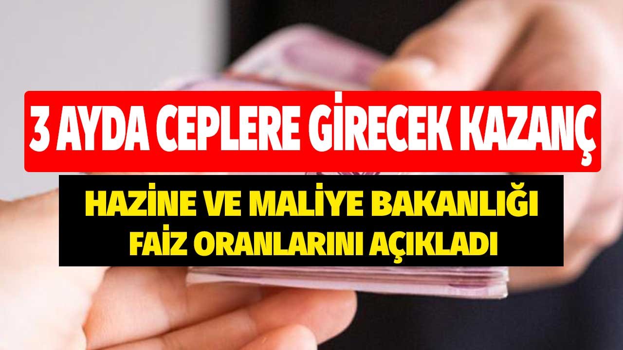 Maliye Bakanlığı Korumalı Mevduat Faiz Oranlarını Açıkladı! İşte 3 Ayda Ceplere Girecek Kazanç