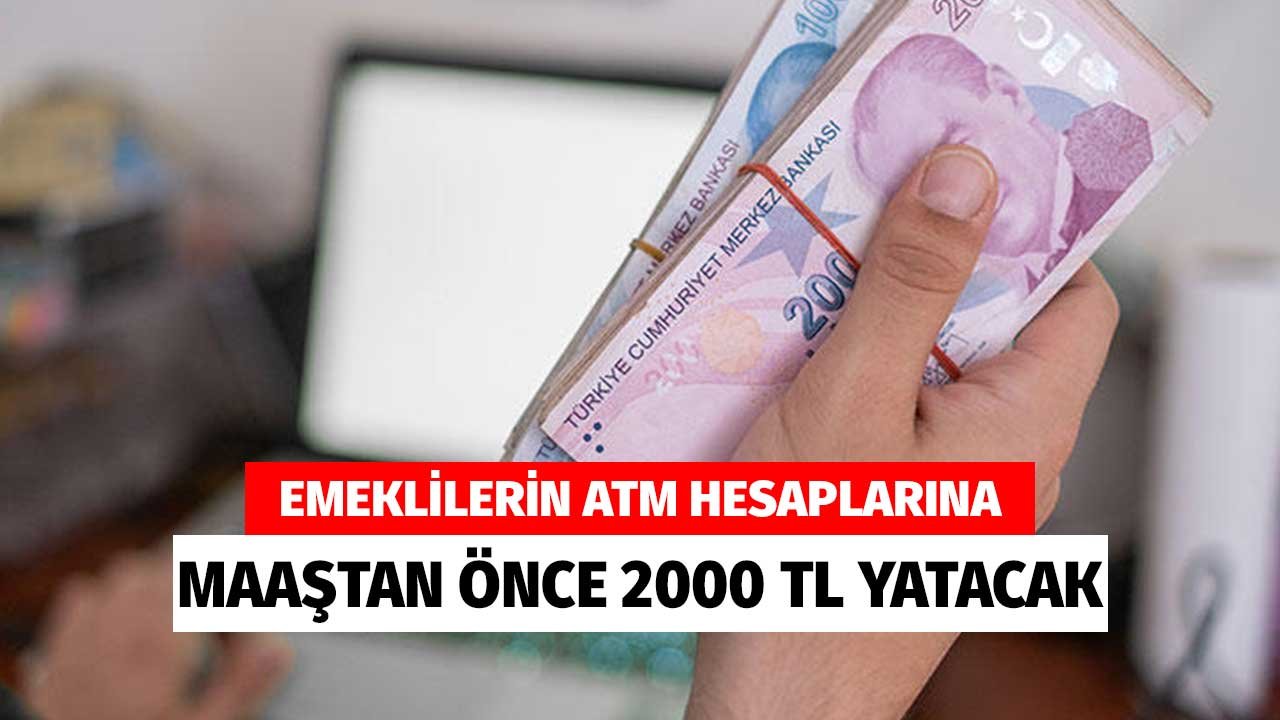 Maaşlardan Önce Emeklilerin ATM Hesaplarına 2000 TL Yatırılacak! Yapı Kredi Bankası Emekli Promosyonu