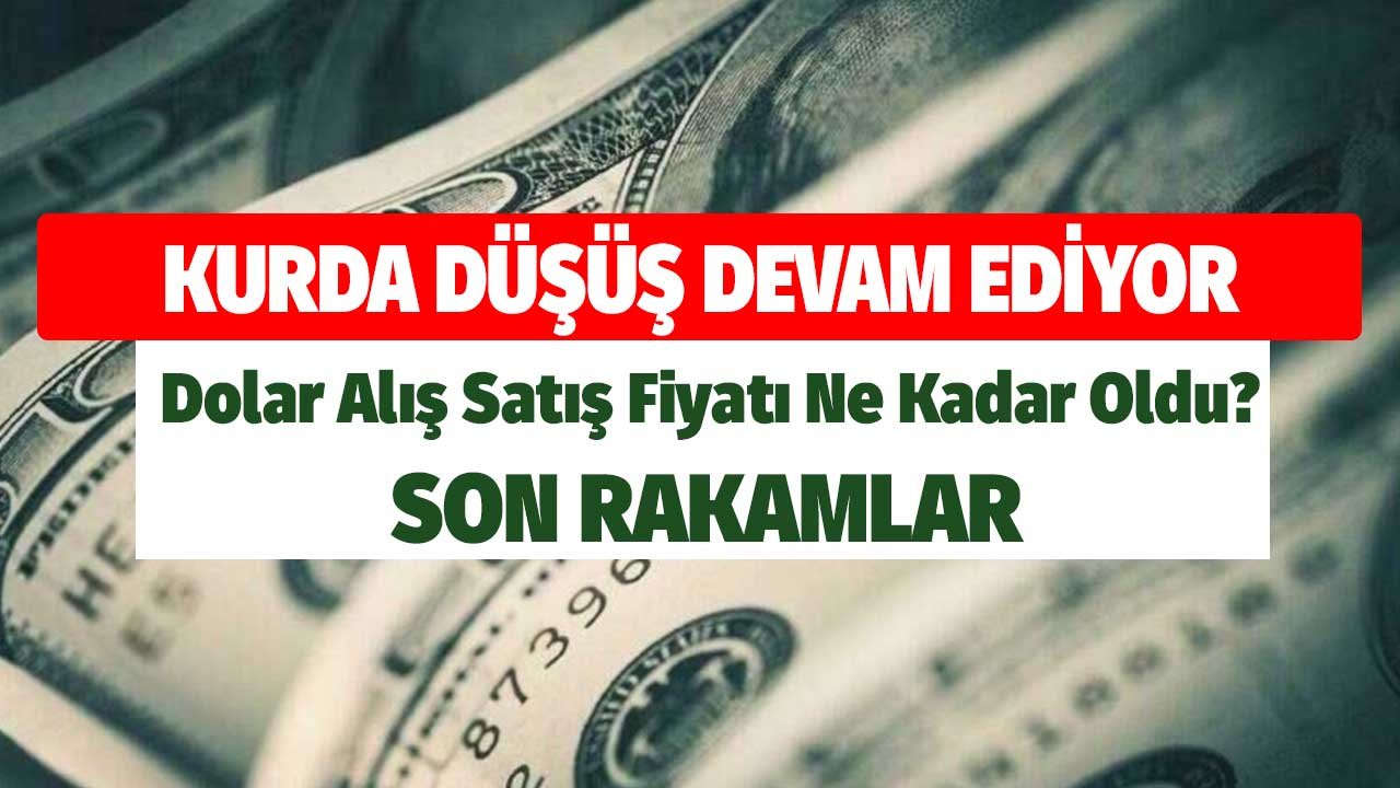 Dolar 11 Liranın Altına Geriledi! Kurda Düşüş Yaşanmaya Devam Ediyor! Dolar Alış Satış Fiyatı Ne Kadar Oldu?