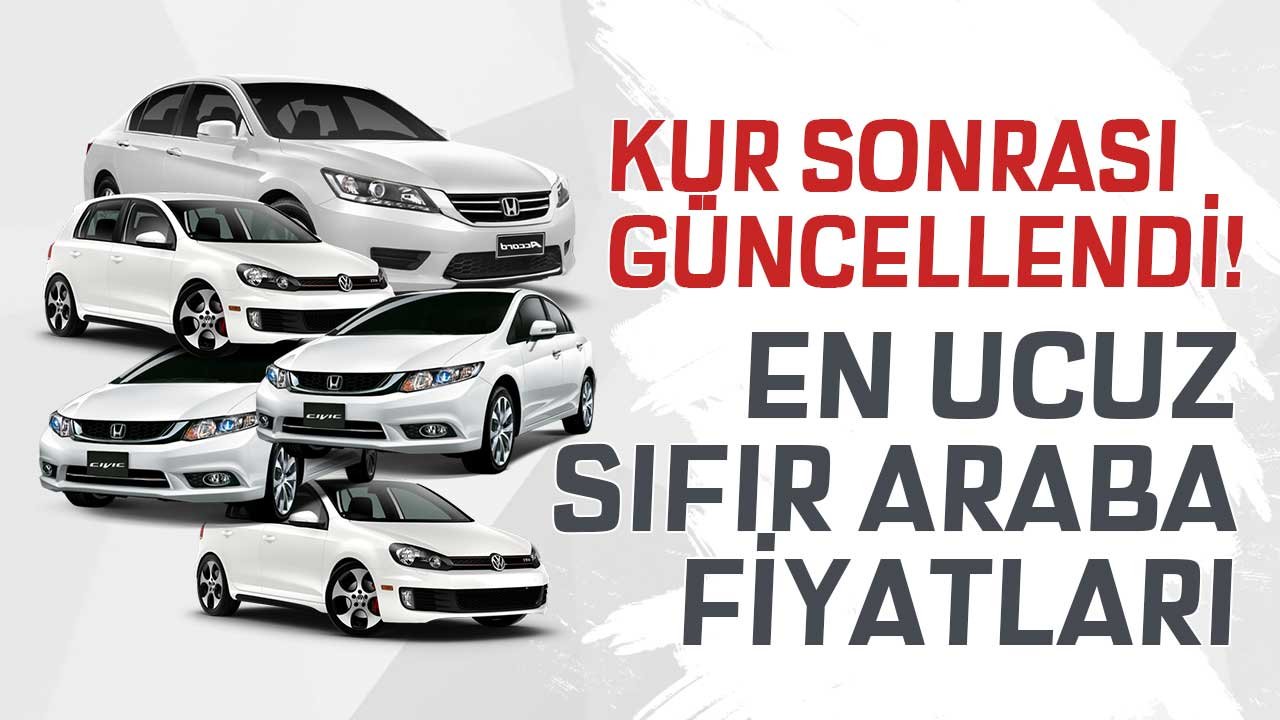 Kur Güncellemesi Sonrası Aralık Ayının En Ucuz 2 Sıfır Otomobili ve Fiyat Listesi: Hyundai İ10, Fiat  Egea Sedan
