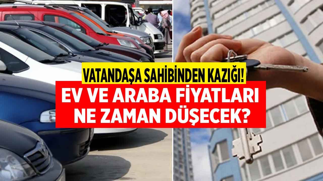 Vatandaşa Sahibinden Kazığı! Serbest Piyasa Aşırı Köpüklendi, Ev ve Araba Fiyatlarını Sahipleri Yükseltti