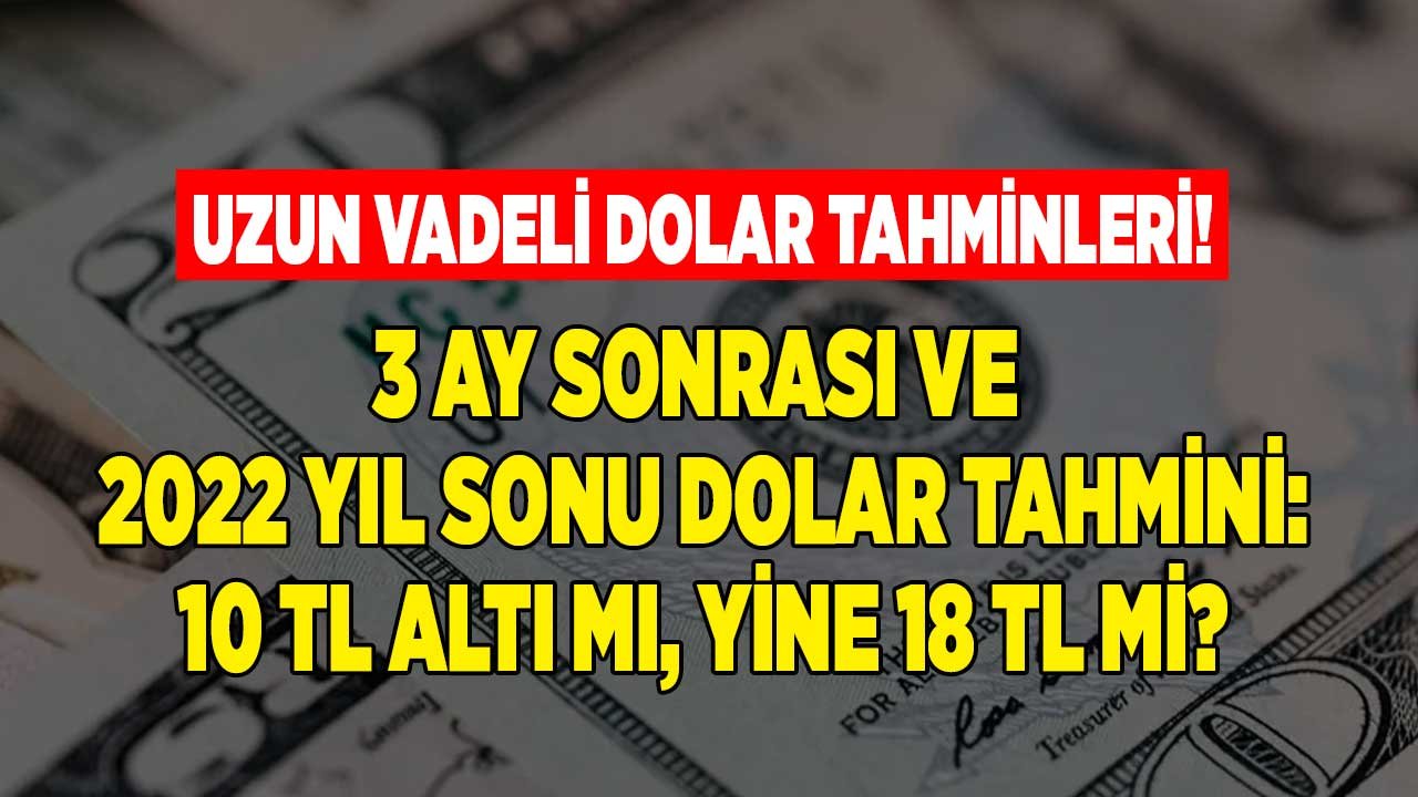 Şeref Oğuz Dolar Yorumu: Uzun Vadede Kur Ne Olur, 3 Ay Sonra 10 Liranın Altına İner Mi, Yeniden 17 - 18 TL Olur Mu?