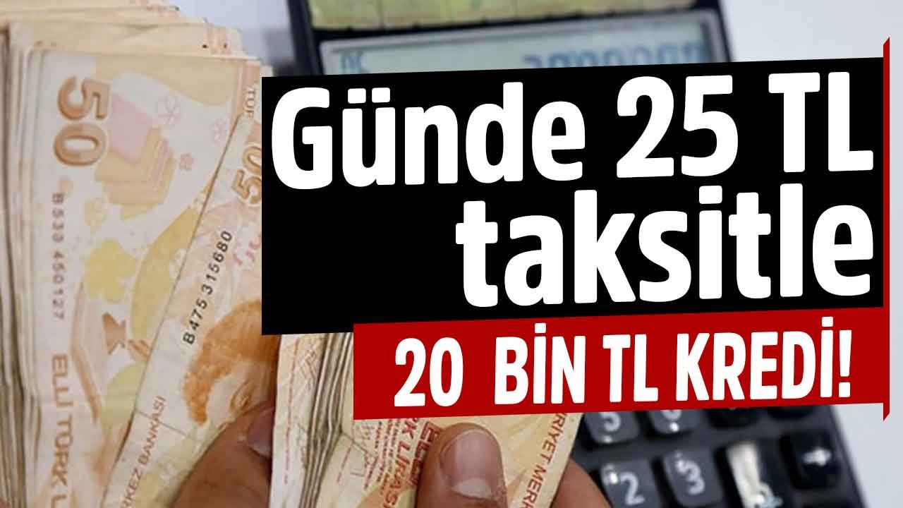 2022 'nin İlk Kredi Kampanyası Ziraat'ten Geldi! Ziraat Bankası Günde 25 TL Taksitle 20 Bin TL İhtiyaç Kredisi Veriyor