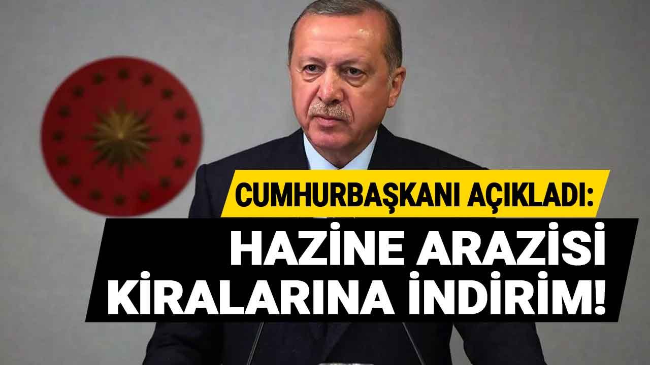 Hazine Arazisi Kiralamak İsteyenlere Cumhurbaşkanı Erdoğan'dan Müjde! Milli Emlak 2022 Ecrimisil Ücreti İndirildi