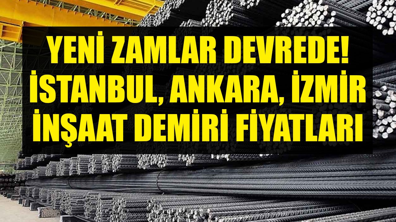 Yeni Zamlar İnşaat Maliyetlerini Yine Arttırdı! İstanbul, Ankara, İzmir İnşaat Demiri Fiyatları Ocak 2022