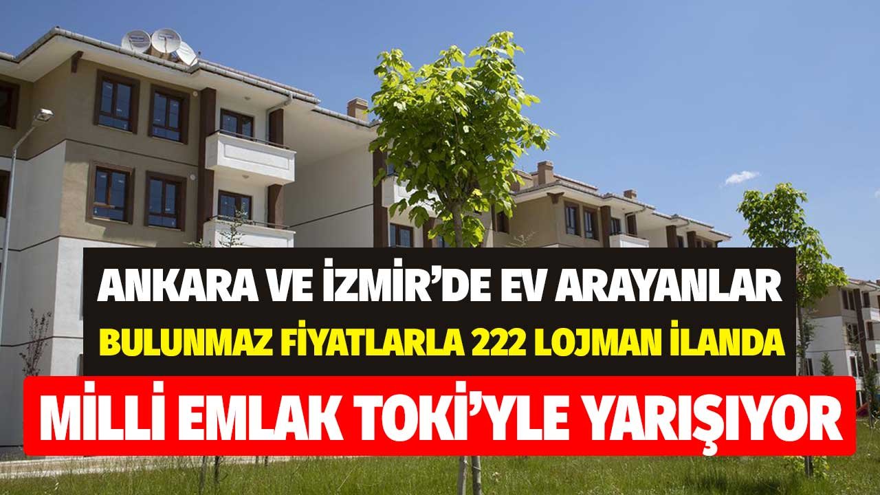 Ankara ve İzmir'de Daire Arayanlara Boş Lojman! TOKİ'ye Yarışacak Ucuz Fiyatlarla 222 Kamu Konutu Satılacak