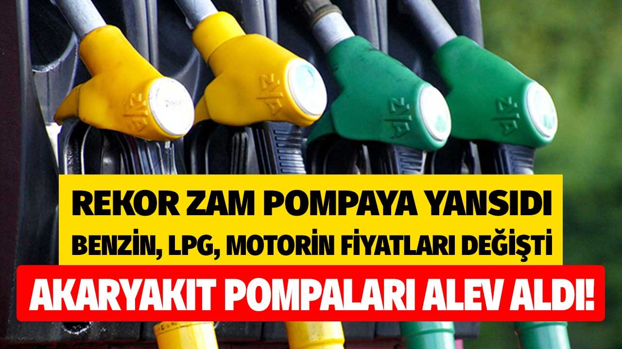 Fiyatlar Değişti! Petrol Ofisi, Shell, BP, Opet Zamlı Benzin, Motorin ...