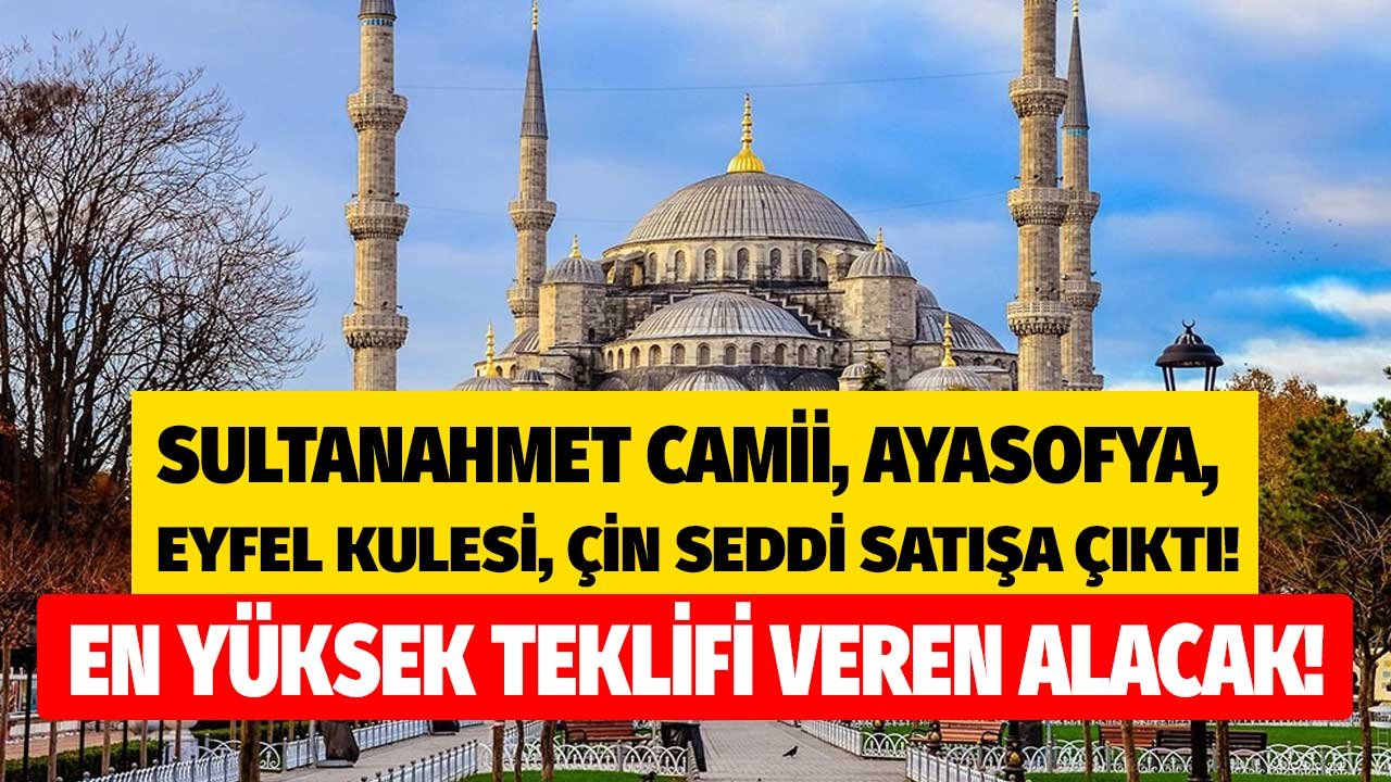 Sultanahmet ve Ayasofya Camisi, Çin Seddi, Eyfel Kulesi Satışa Çıktı! İşte Metaverse Satış Fiyatları