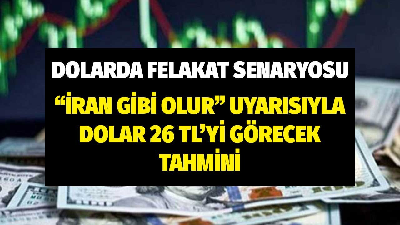 Selçuk Geçer'den Felaket Senaryosu! İran Gibi Olur! Dolar Önce 19 TL ve Sonra 26 TL'yi Görecek İddiası