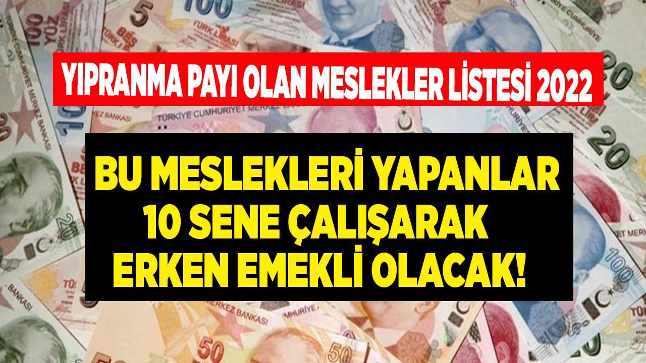 45 İş Koluna Erken Emeklilik! SGK Yıpranma Payı Olan Meslekler İle Ağır Meslek Grupları Erken Emekli Olacak