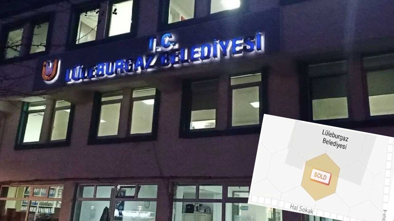 Lüleburgaz Belediye Binası Sadece 10 Dolara Satıldı!