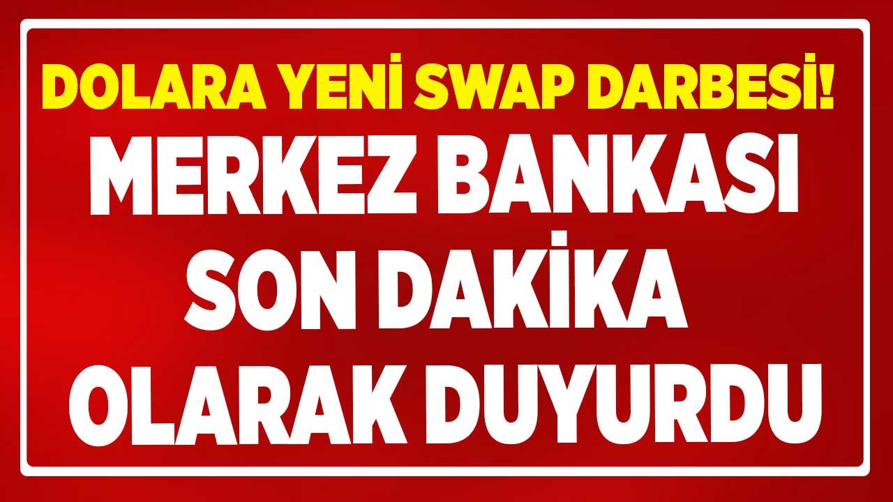 Dolar Kuruna Son Dakika Swap Darbesi! Merkez Bankası ile Birleşik Arap Emirlikleri BAEMB'ten 18 Milyar Dirhemlik İmza