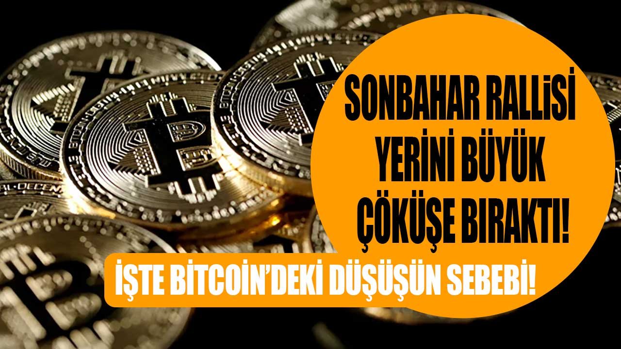 Sonbahar Rallisi Yerini Büyük Çöküşe Bıraktı, Bitcoin Çakıldı! BTC Neden Düşüyor Son Dakika 2022?