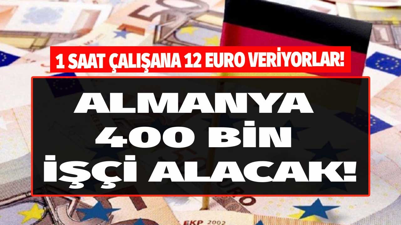 Yaşlı Sayısı Arttı, 400 Bin Nitelikli İşçi Kararı Çıktı! Almanya İşçi Alımı 2022 İçin Asgari Ücret Saati 12 Euro Oldu