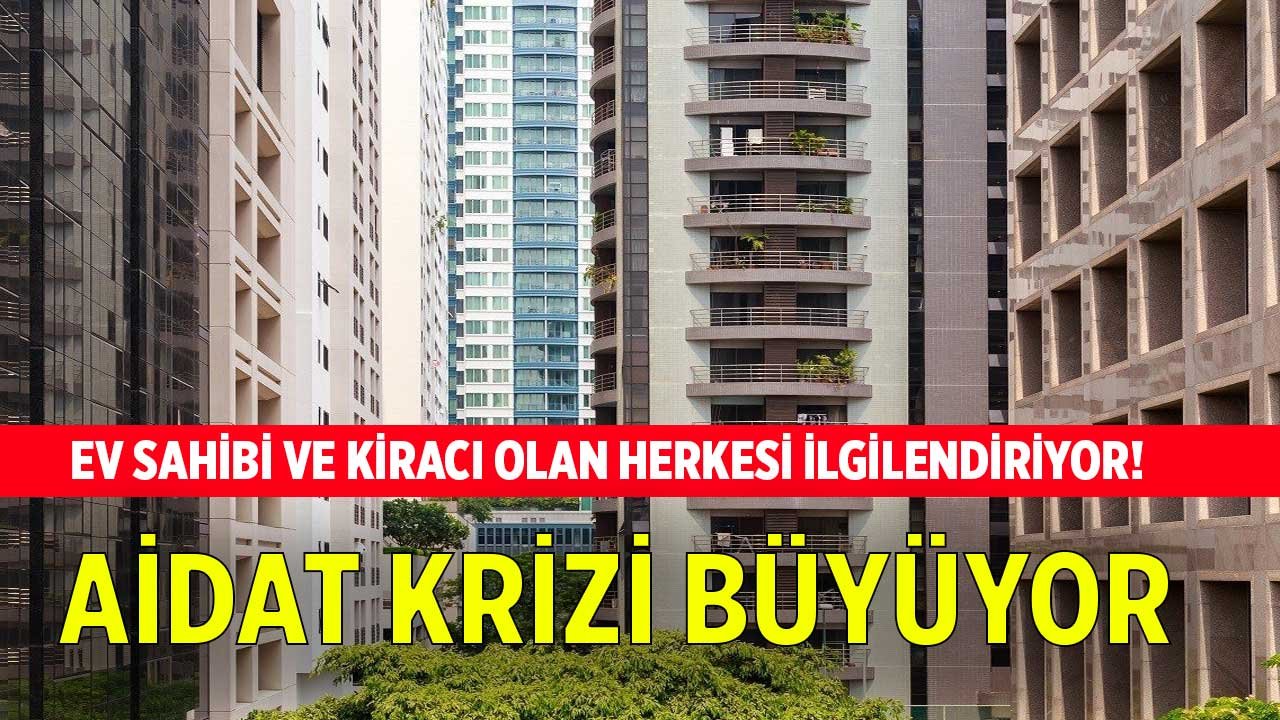 Ev Sahibi ve Kiracı Olan Herkesi İlgilendiriyor! Aidat Zamlarına Enflasyon Dopingi