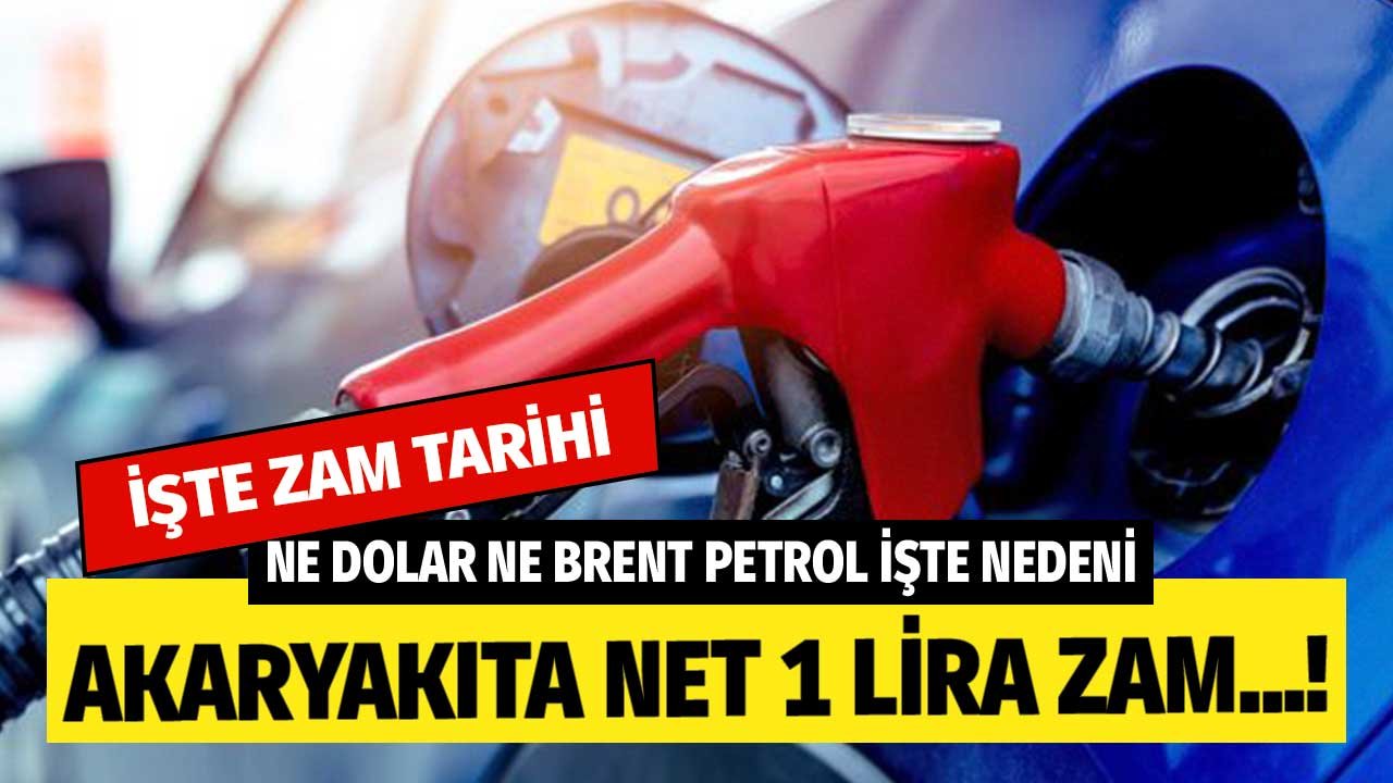 Sürücüler Dikkat! 1 TL Zam Geleceği Tarihi Açıkladı! Ne Dolar Ne Petrol İşte Nedeni