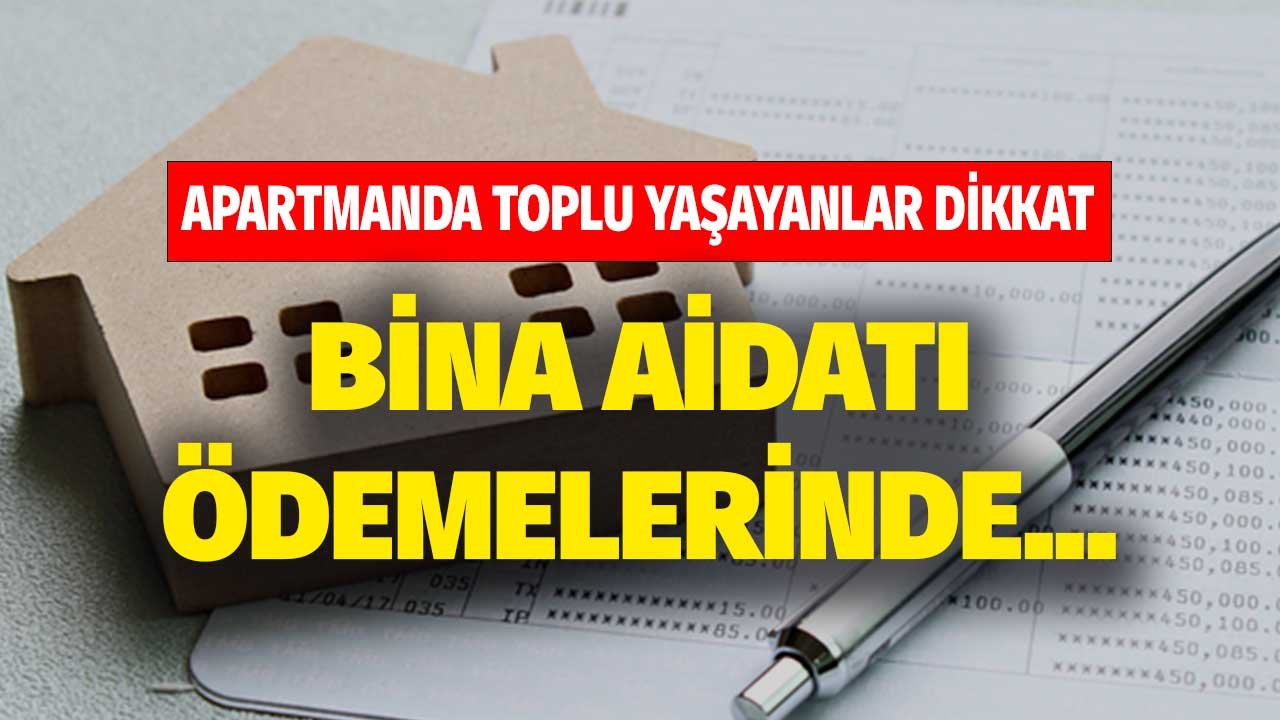 Apartmanlarda Toplu Yaşayanlar Dikkat! Yüksek Aidat Ücretlerine Dava Hakkı