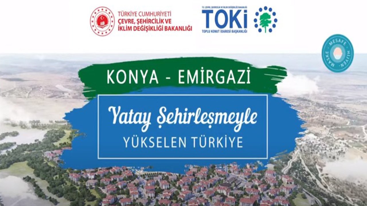 Konya Emirgazi TOKİ Kura Sonuçları Belli Oldu! Konya Emirgazi TOKi 2+1 İsim Listesi İlan Edildi!