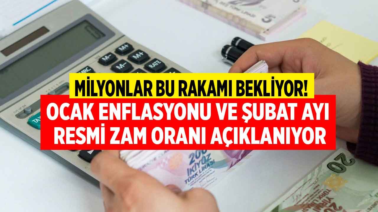 TÜİK TEFE TÜFE Ocak Ayı Enflasyonu ve Şubat 2022 Resmi Kira Artışı Zam Oranı Ne Zaman Açıklanacak?