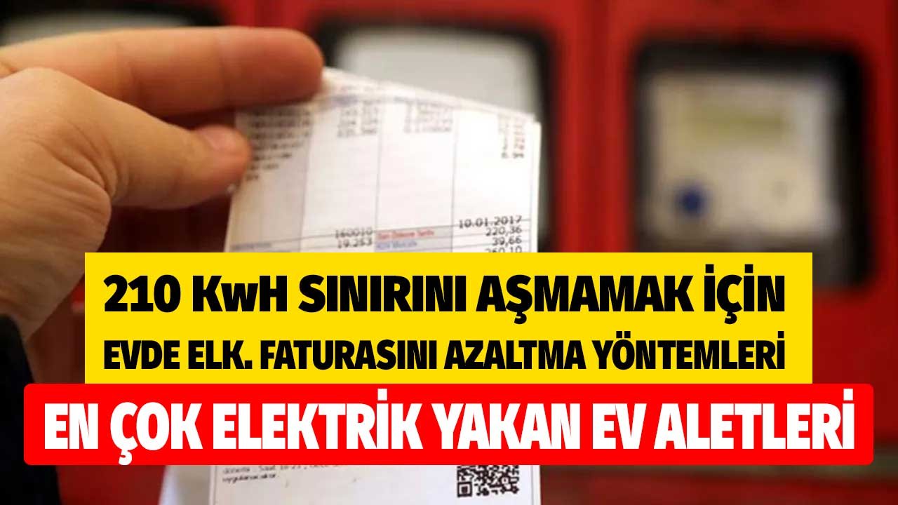 En Çok Elektrik Yakan Ev Aletleri 2022! Elektrik Faturasını Yükselten Şeyler ve Fatura Azaltma Yöntemleri