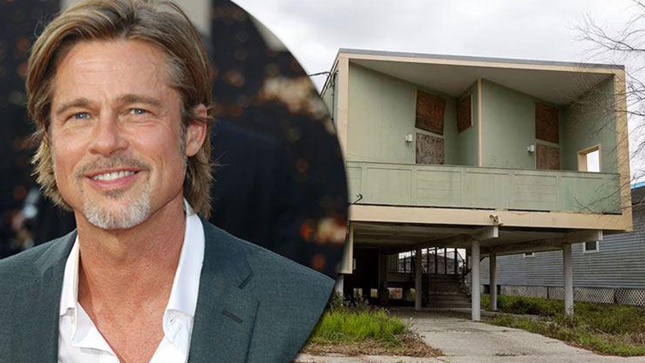 Brad Pitt'in Yardım Evleri Mağdur Etti! Çürük Evden Taşınan Taşınana