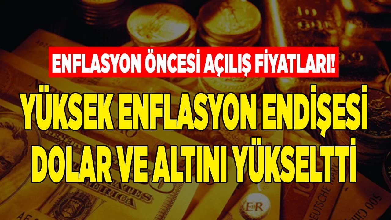 Kritik Ocak 2022 Enflasyon Verisi Öncesi Dolar Kuru Ve Altın İçin İlk Açılış Fiyatları Geldi!
