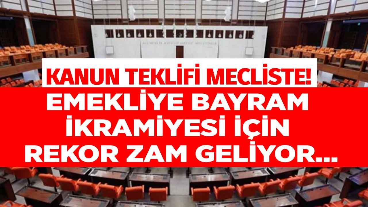 Emekliye Bayram İkramiyesi 2022 İçin Kanun Teklifi Meclise Sunuldu! Bağ-Kur, SSK Bayram İkramiyesi Zammı Var Mı?