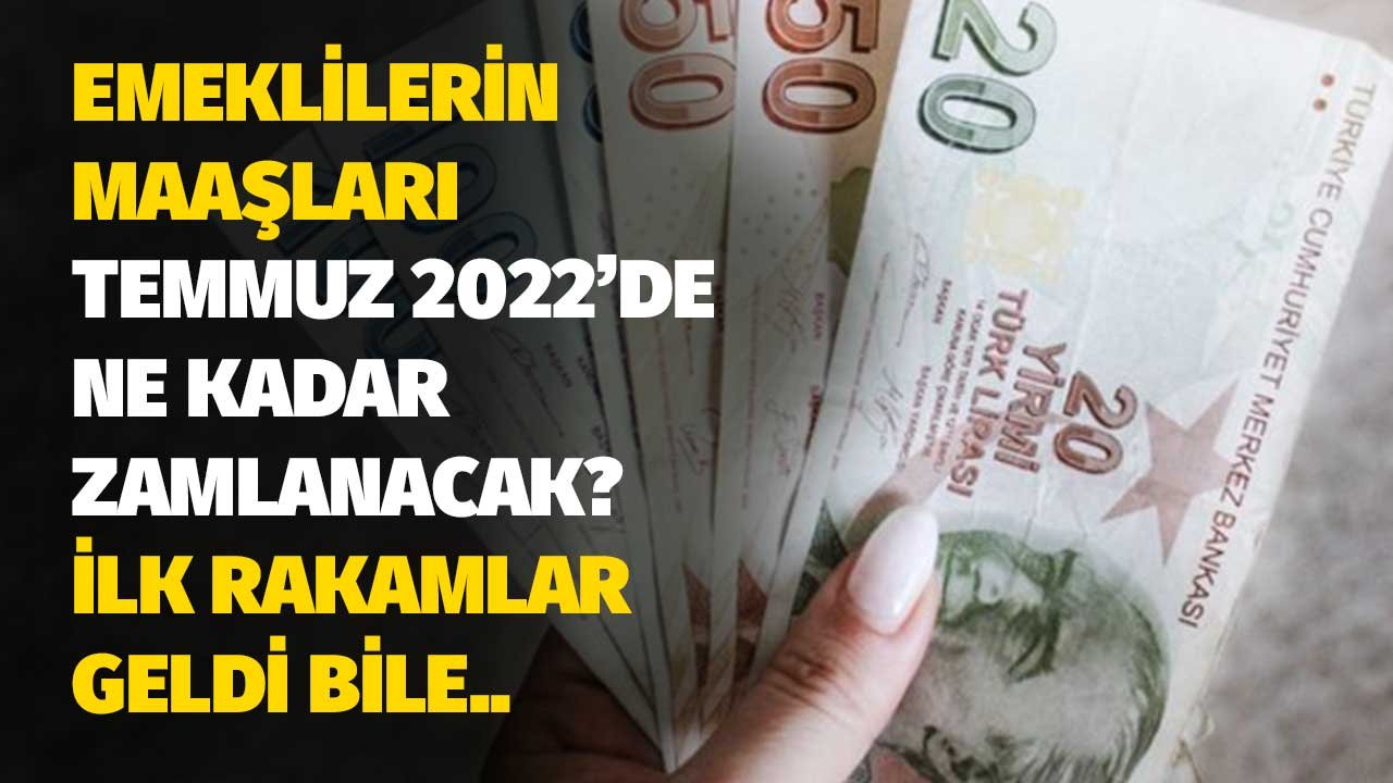 Emeklilerin Maaşları Temmuz 2022'de Ne Kadar Zamlanacak? İlk Rakamlar Geldi