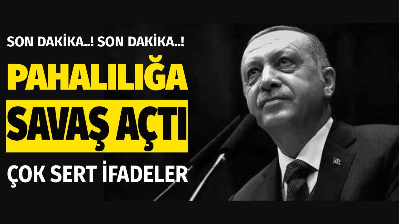 Son Dakika Savaş Açtı! Cumhurbaşkanı Erdoğan'dan Çok Sert Hayat Pahalılığı Açıklaması, Çözeceğiz