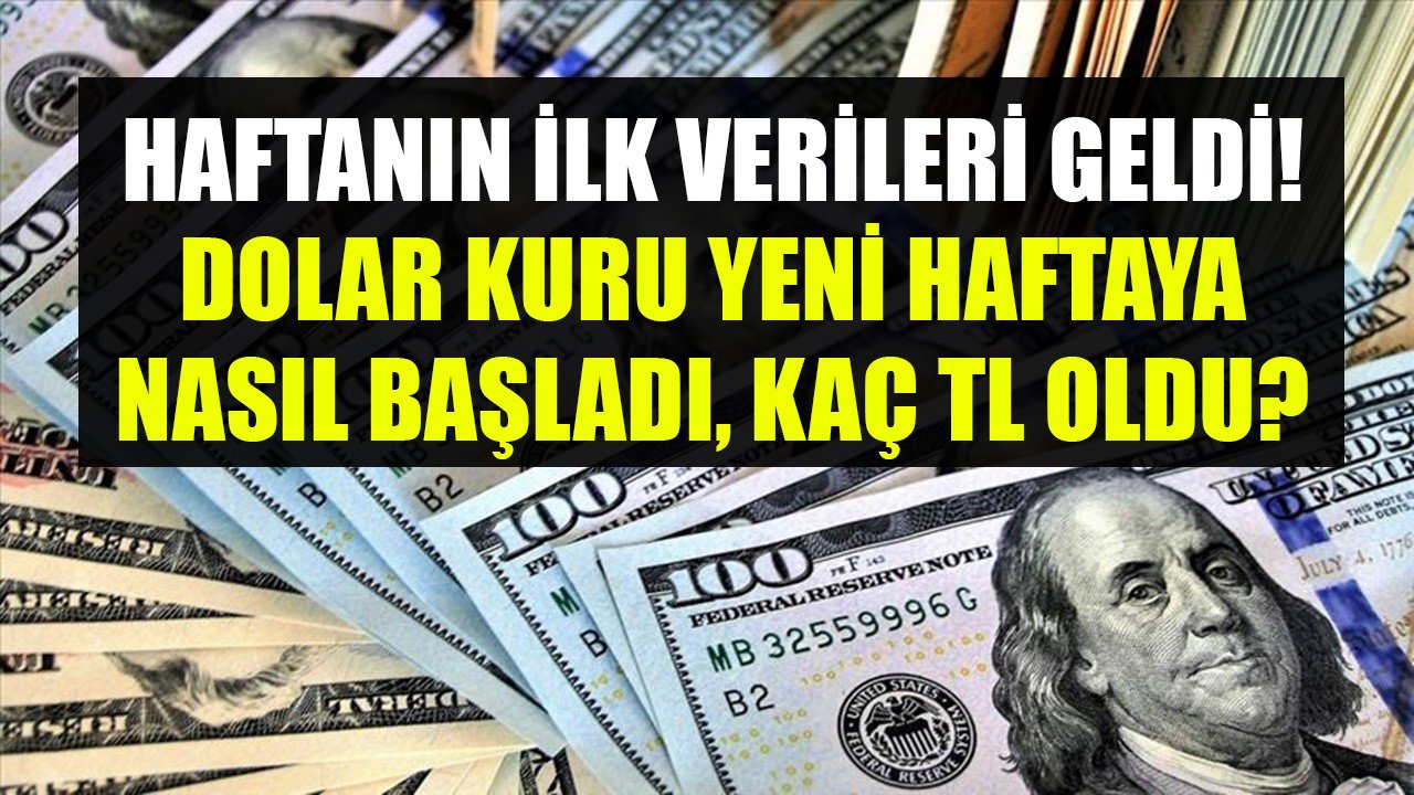 Asya Piyasalarında Sığ İşlemlerden İlk Veriler Geldi! Dolar Kuru Yeni Haftaya Nasıl Başladı, Kaç TL Oldu?