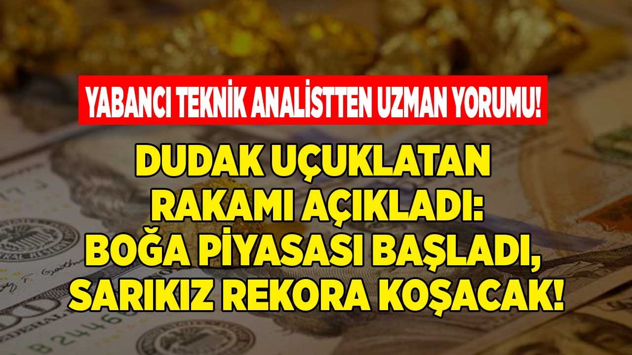 Teknik Analist Tarih Vererek Şoke Eden Altın Tahmini Rakamını Açıkladı: Boğa Piyasası Başladı, Sarı Kız Rekora Koşacak!