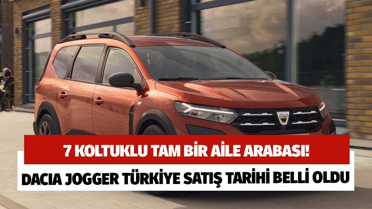 Dacia Jogger Türkiye'ye Ne Zaman Gelecek? Tarih Açıklandı!
