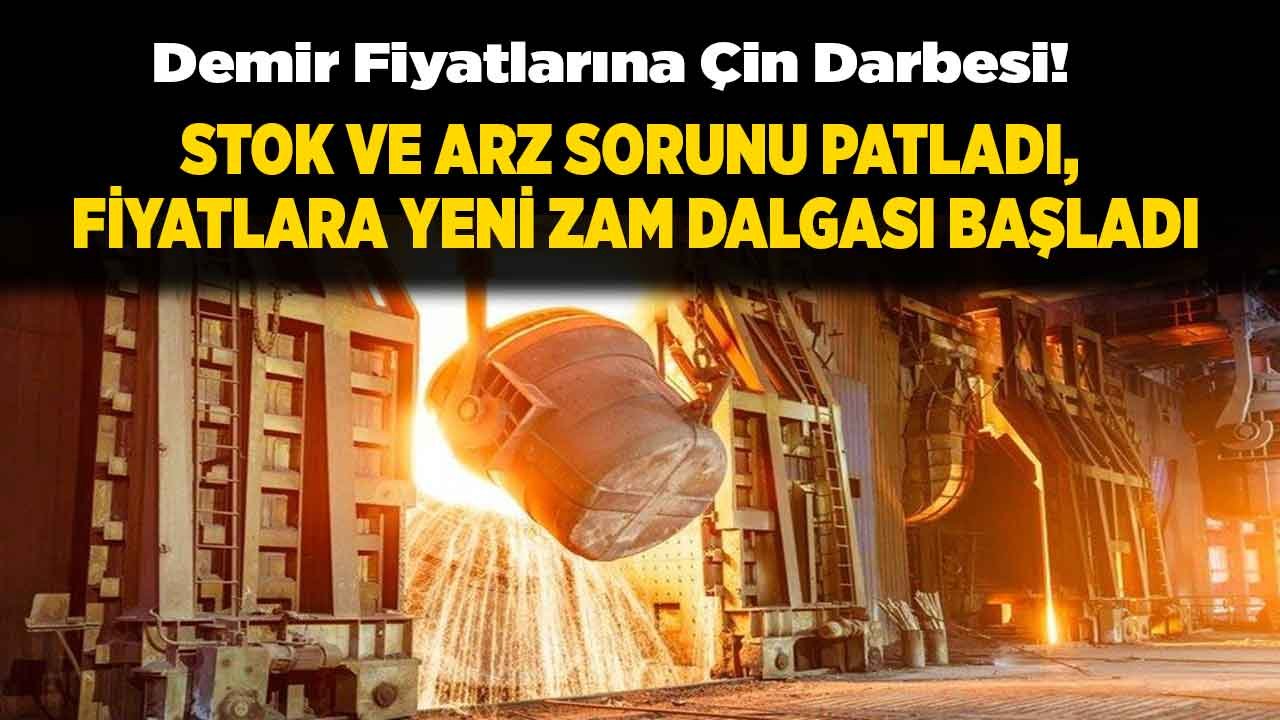 Çin Zorunlu Karantina İlan Etti, Demir ve Alüminyum Fiyatlarını Stok Sorunu Vurdu! İnşaat Demiri Ton Fiyatı Kaç TL Oldu?