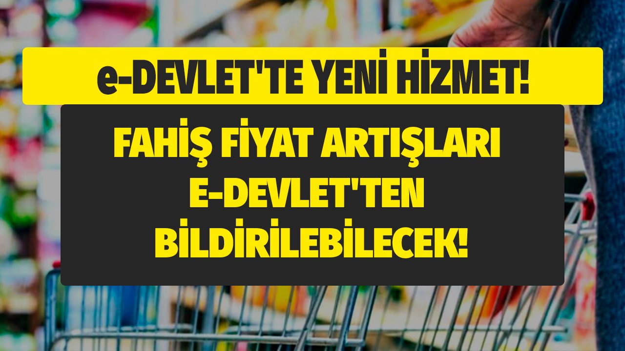 Saha Çalışması Dijitale Geçti! Fiyat Artışı e-Devlet'ten Şikayet Edilebilecek!