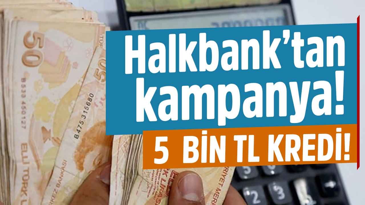 Halkbank 5 Bin TL Kredi Faizi Ne Kadar, 5.000 Lira Kredi Çeksem Ne Kadar Öderim?