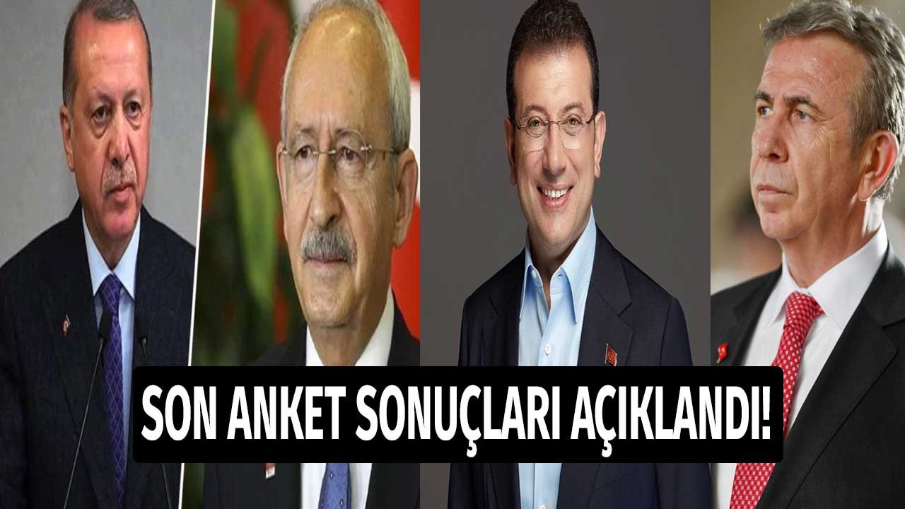 Şubat Ayı Anket Sonuçları Geldi! AK Parti, CHP, İYİ Parti, MHP, Erdoğan, İmamoğlu, Yavaş, Kılıçdaroğlu Son Oy Oranları