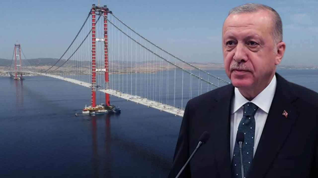 Cumhurbaşkanı Erdoğan 1915 Çanakkale Köprüsü Açlış Tarihini Duyurdu!