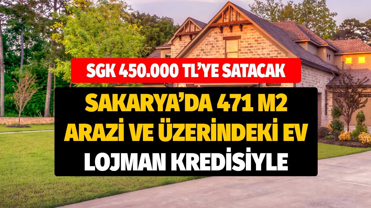 Kamu Konut Kredisiyle SGK'dan 450 Bin TL'ye Satılık Avlulu Lojman