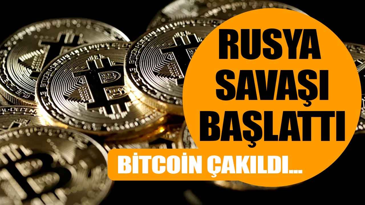 Rusya Savaşı Başlattı, Bitcoin Çakıldı! Rusya - Ukrayna Savaşı Bitcoin'i Nasıl Etkiler?