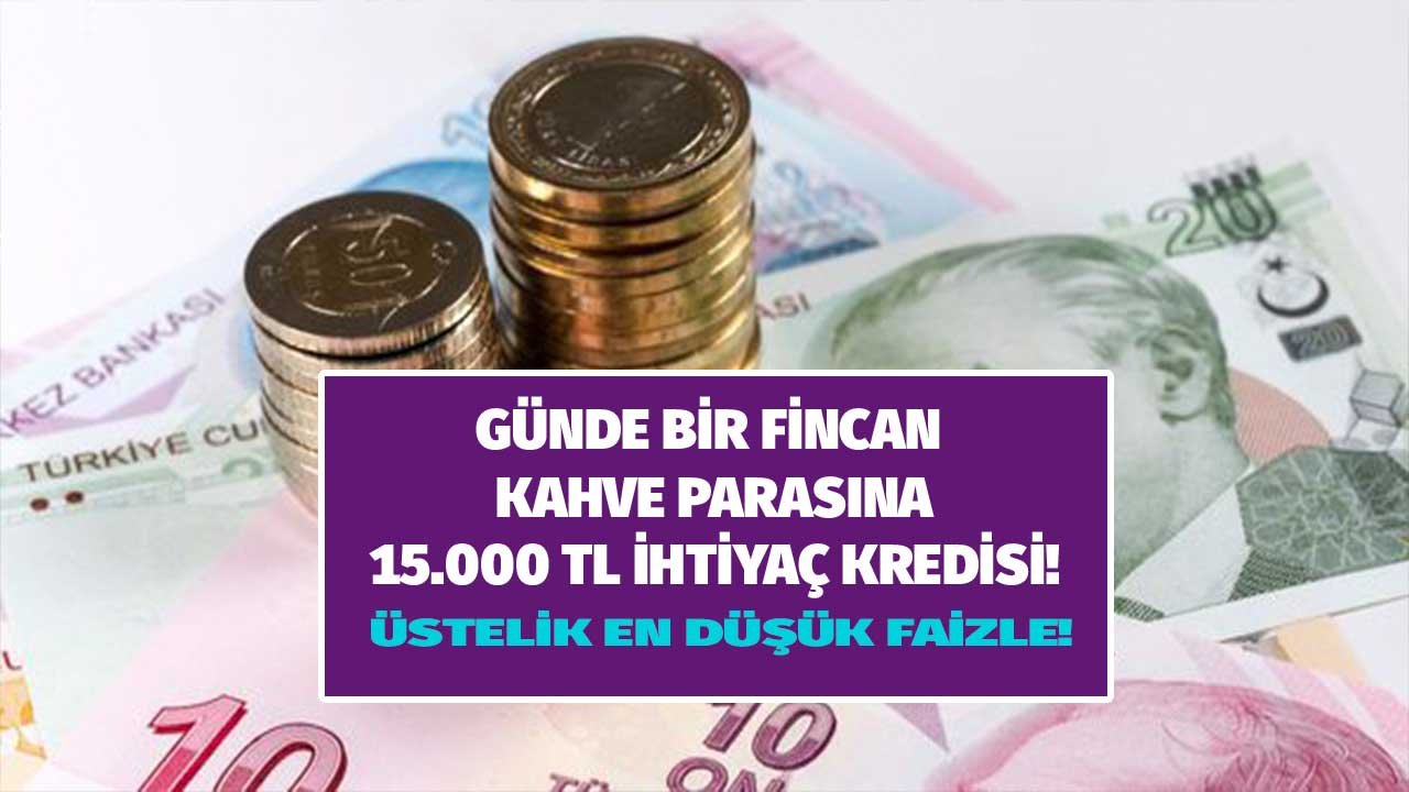 Günde Bir Fincan Kahve Fiyatına 15.000 TL İhtiyaç Kredisi ING Bank'tan!