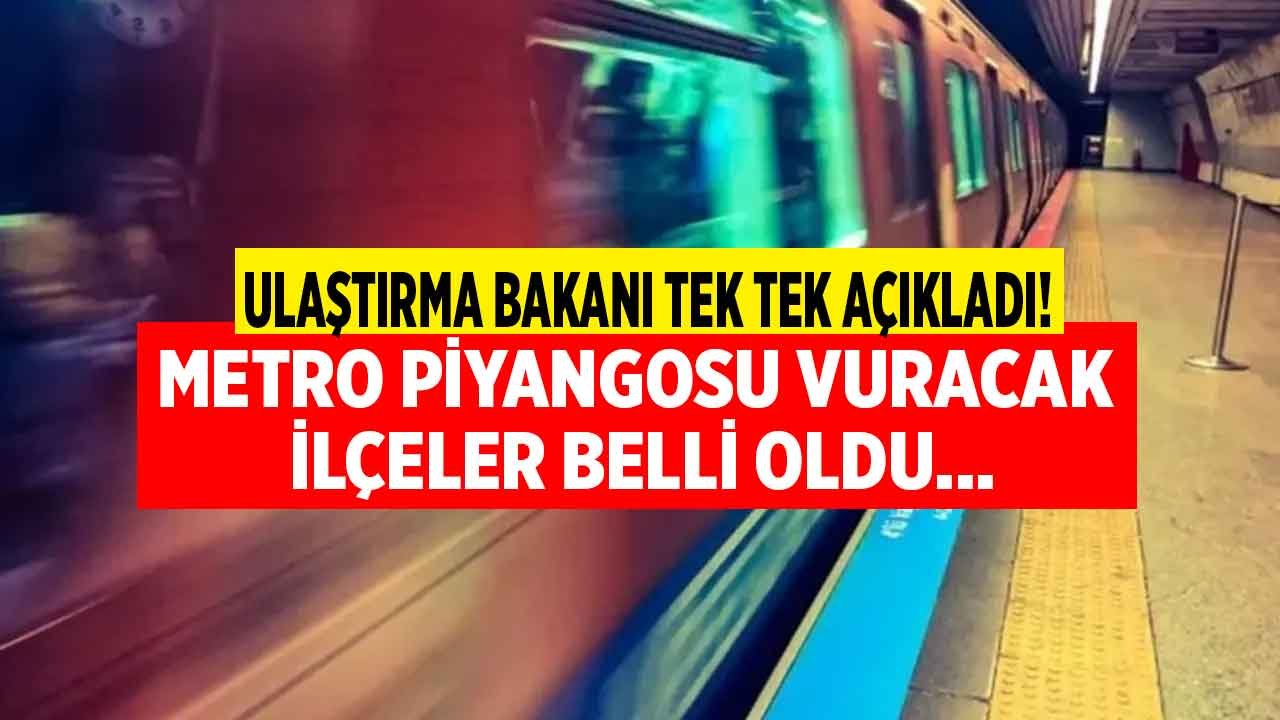 İstanbul'da Emlak Piyasasını Uçuracak Metro Müjdesi! 2022 ve 2023 Yılında Açılacak Yeni Metro Hatları Projeleri